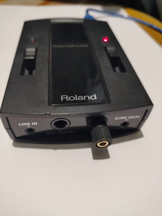 Аудіоінтерфейс для гітари, звукова карта  Roland Duo-Capture