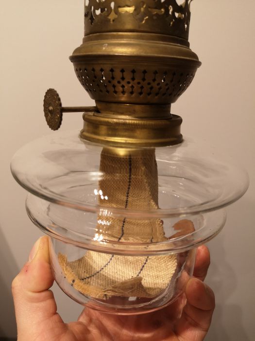 Brener lampa naftowa kosmos palnik wklad klosz pojemnik zbiornik lampy