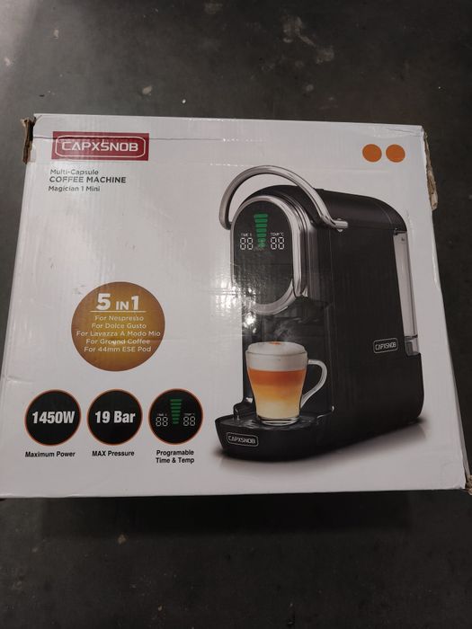 Ekspres kapsułkowy 5 w 1 nespresso dolce Gusto lavazza