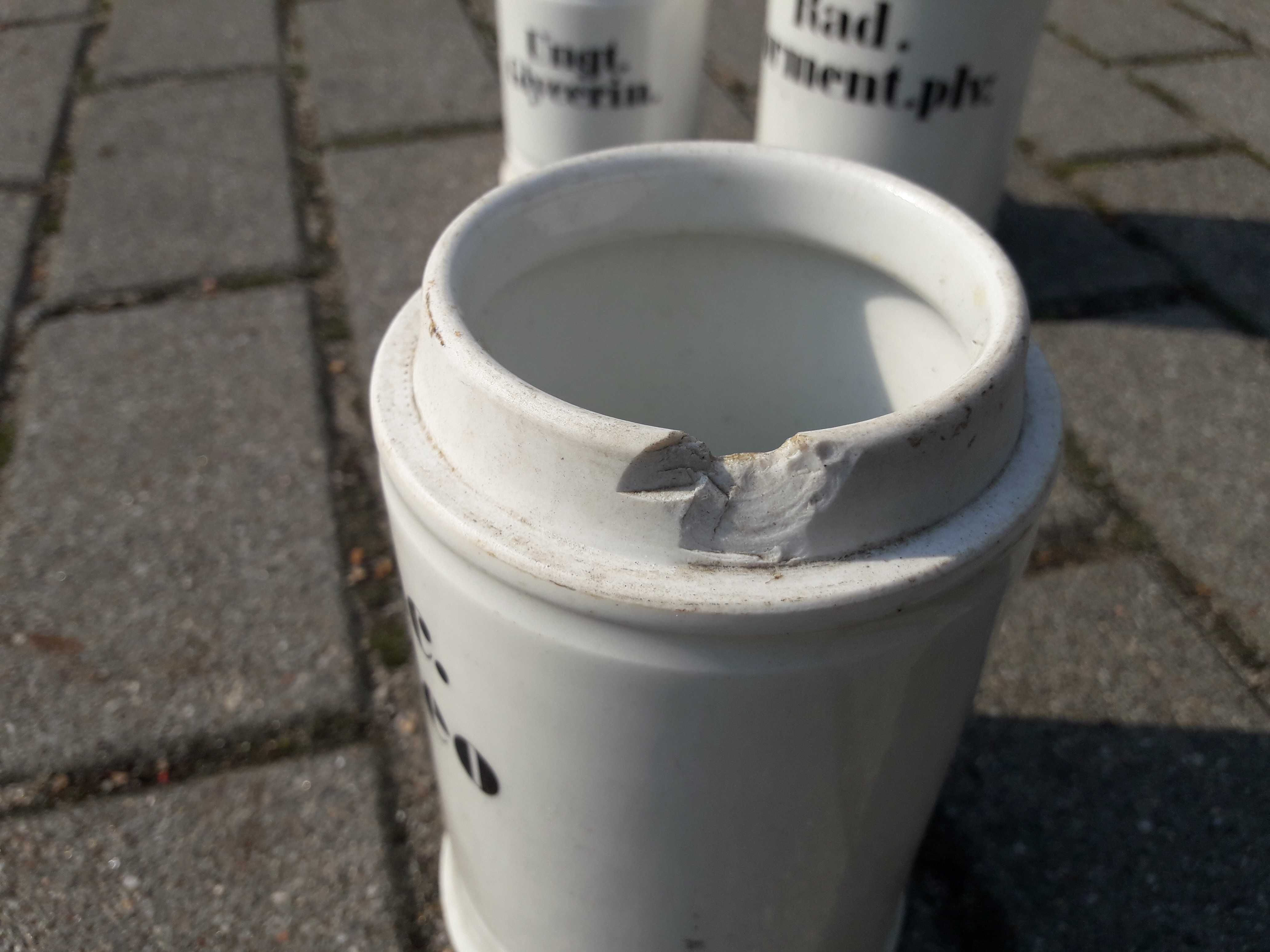 Stare przedwojenne pojemniki ceramiczne apteczne apteka loft cena za 3