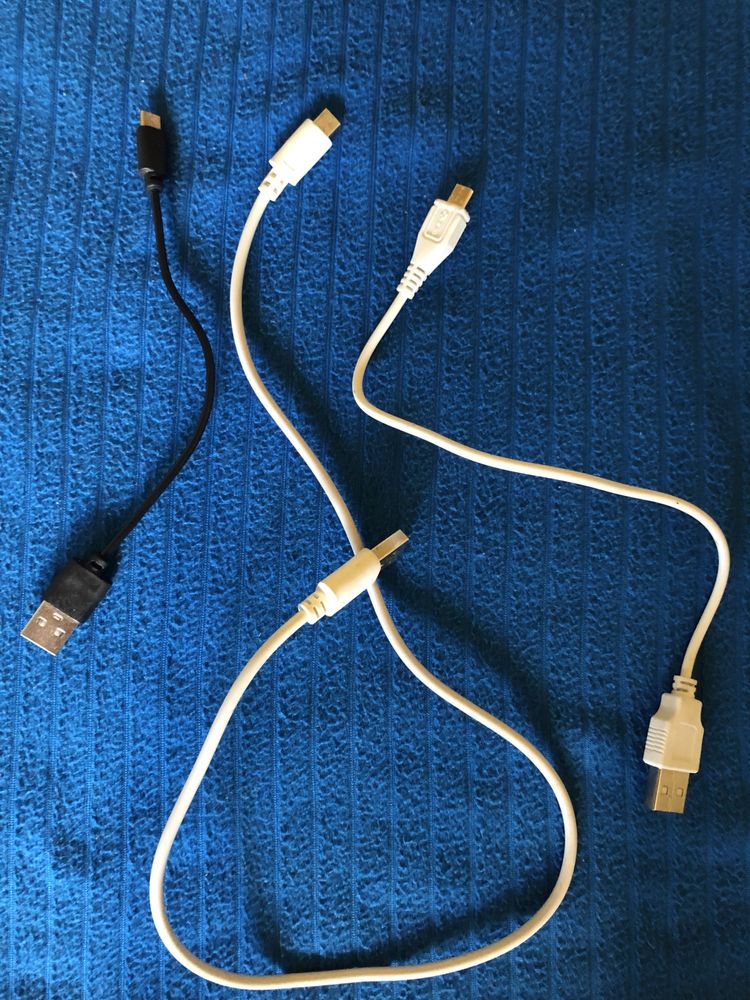 Kable microUSB, stan db, tanio!
