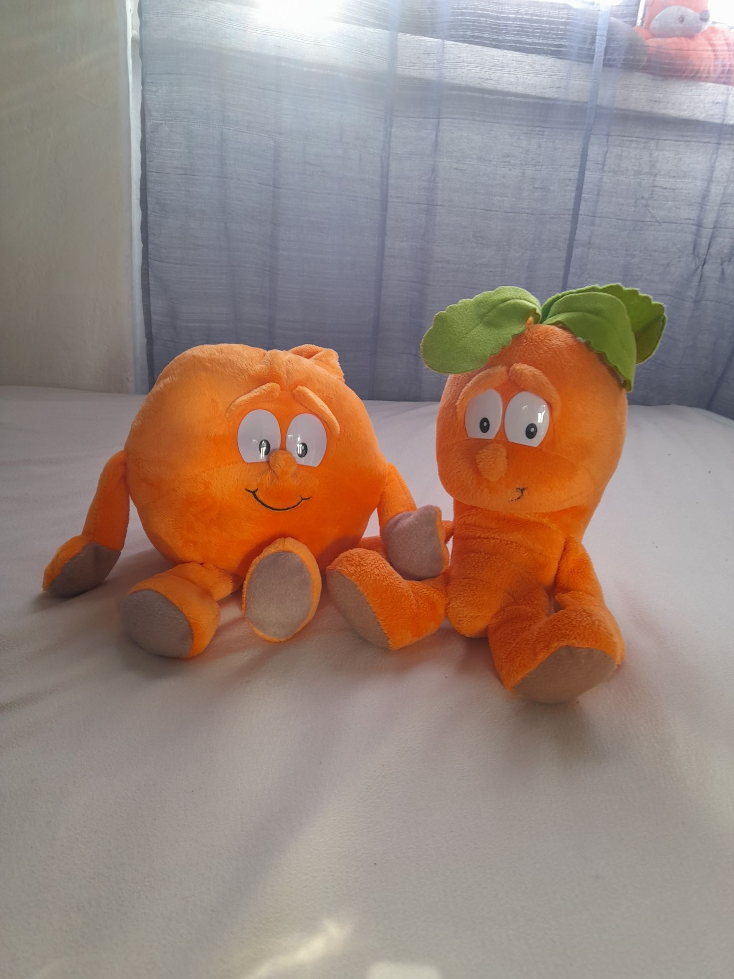 Conjunto peluches - Frutas e legumes do LIDL