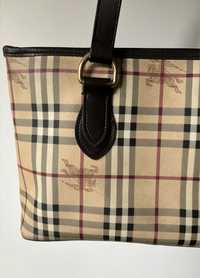 Oryginalna duża torba Burberry vintage