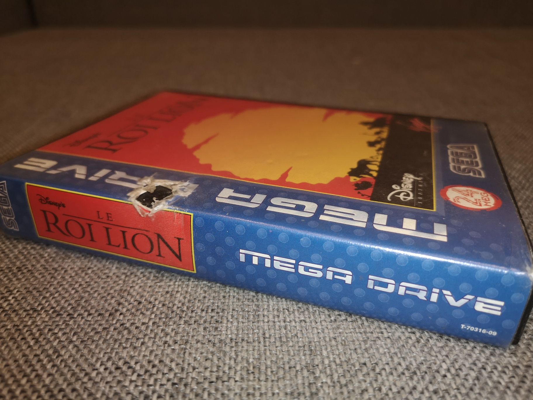 Lion King SEGA MEGA DRIVE gra ANG (oryginał testowany) komplet