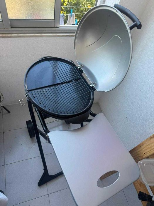 Churrasqueira elétrica NATERIAL ELION TROLLEY 2300W