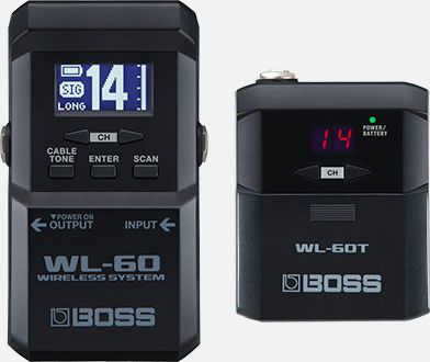 BOSS WL-60 - Sistema sem fios para Guitarra ou Baixo
