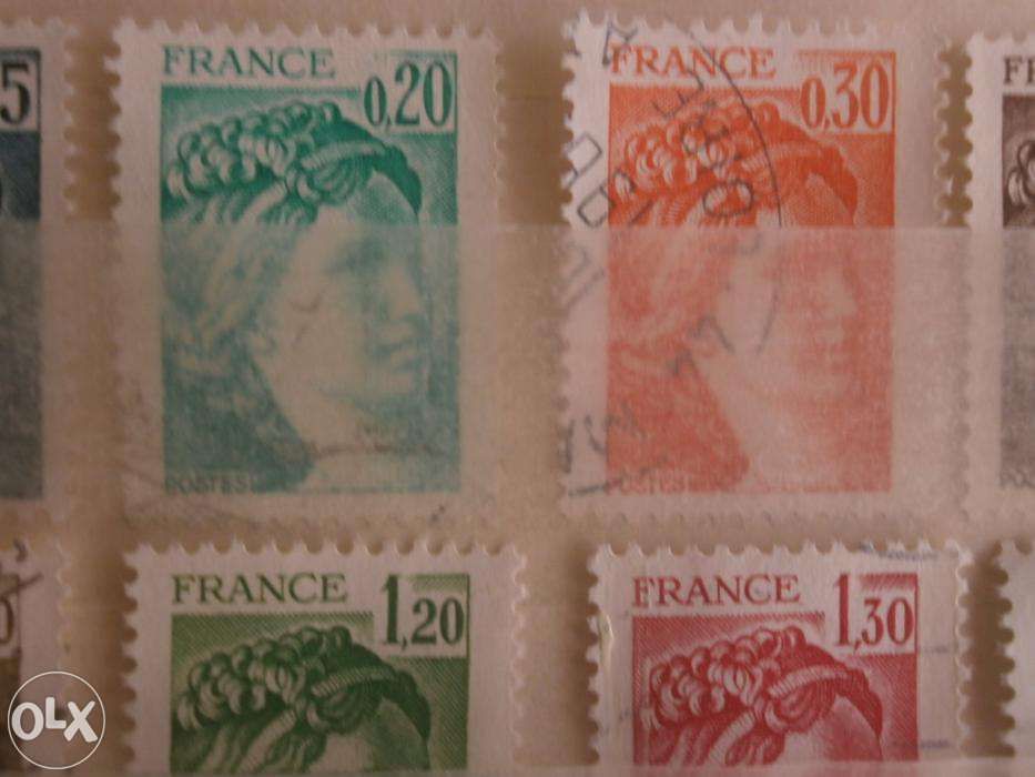 26 Selos França - colecção