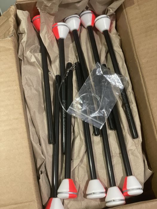 Флуоресцентні ексклюзивні 170 мм VIP кружки на щуку, Літня жерлиця