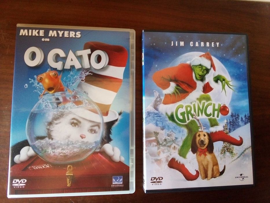 Grinch / O Gato (Box Dr Seuss 2 DVD) Jim Carrey / Mike Myers