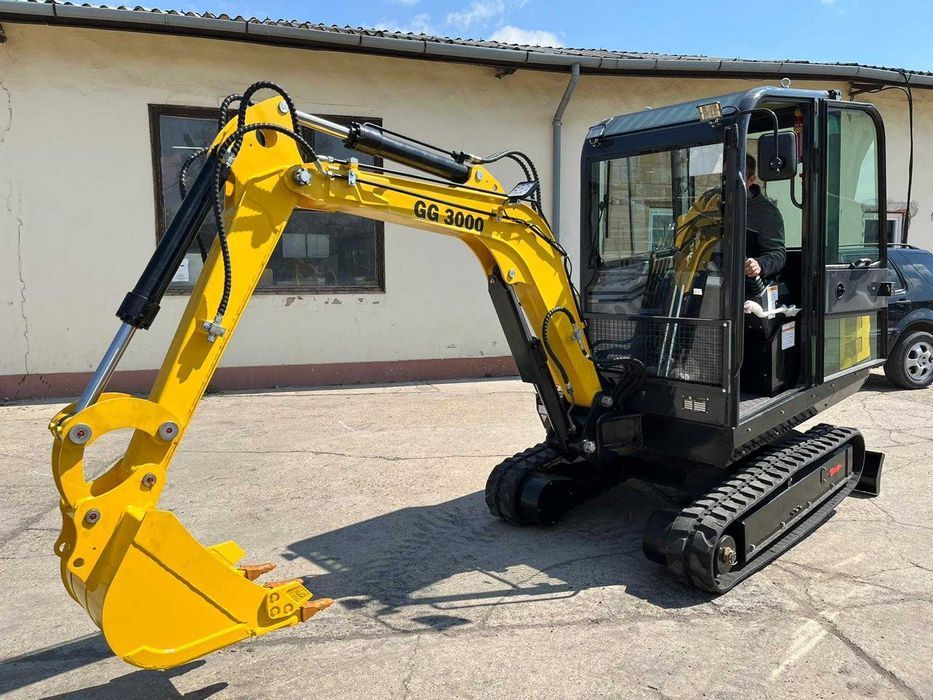 Koparka GG3000, Minikoparka 3T. Gunter Grossmann 3000kg