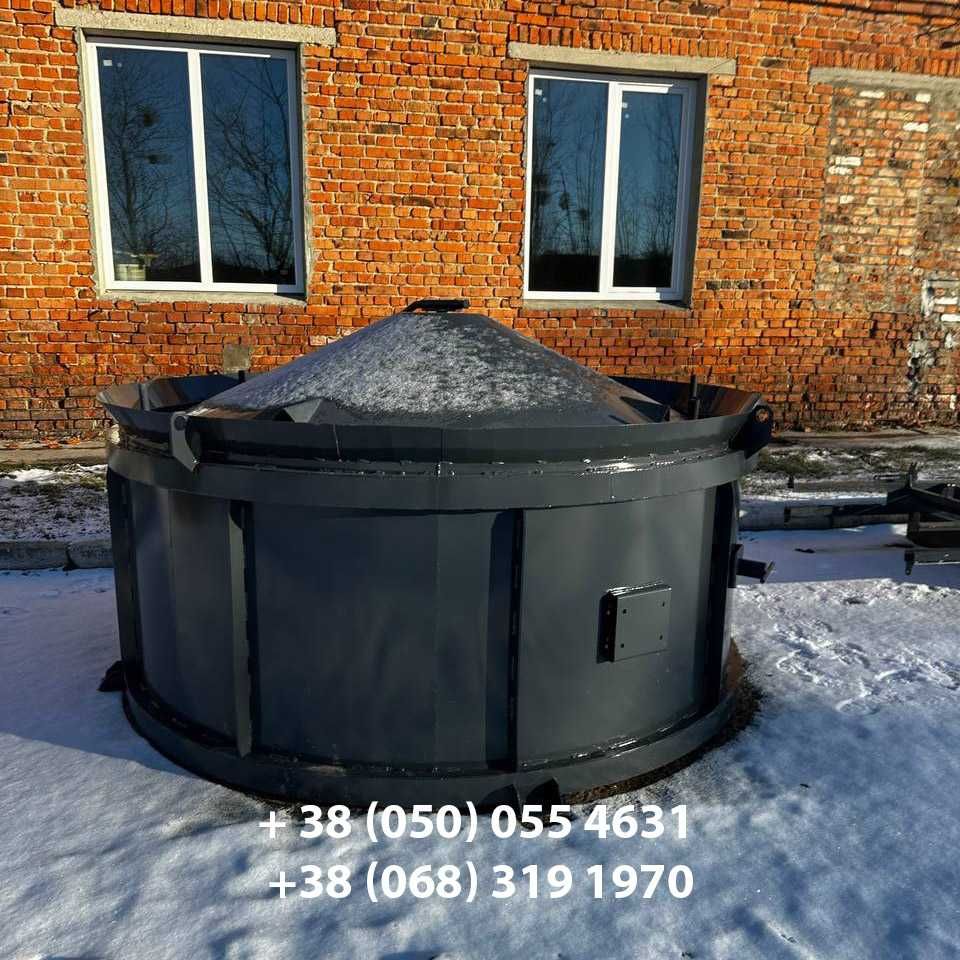 Форма кольца стенового, колодязного, металлоформа, виброформа