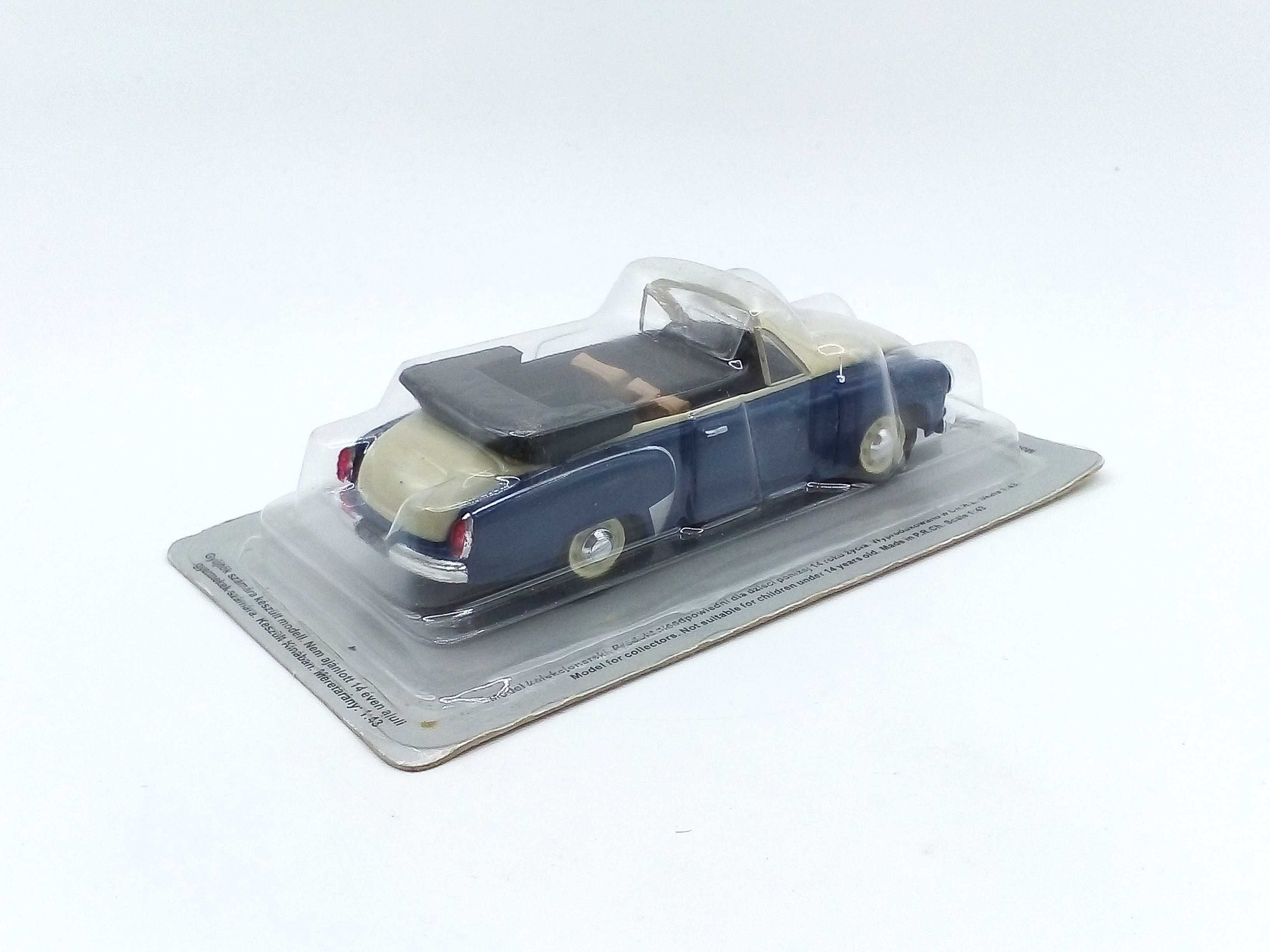 Wartburg 311 Cabrio - skala 1:43 - DeAgostini Kultowe Auta PRL