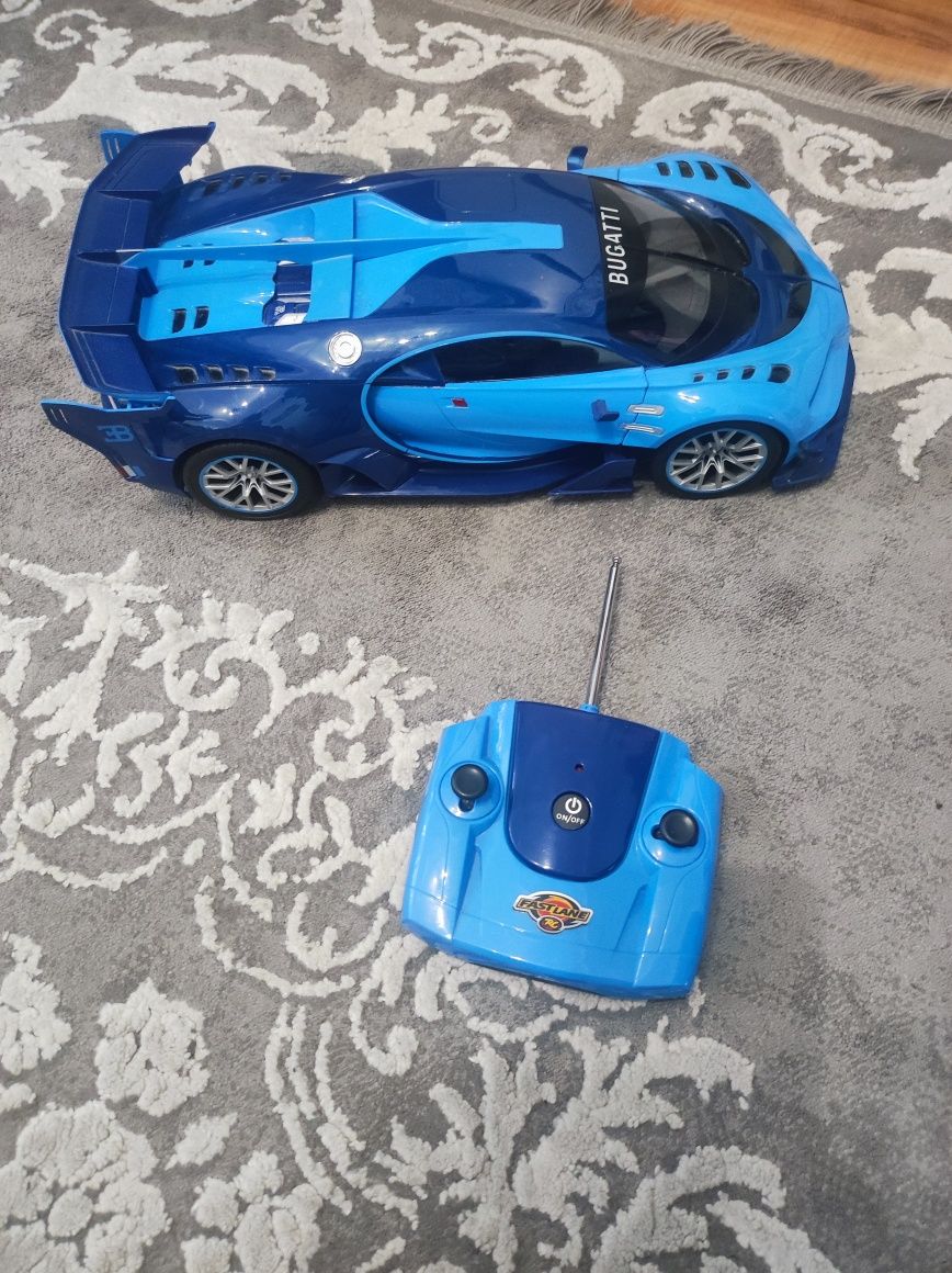 Машинка з пультом, Bugatti, транспорт