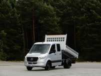 Mercedes-Benz Sprinter 519 CDI V6 3.0 CDI 190 KM Doka Brygadowy Dubel + Wywrotka x 3 Kiper Wywrot 2.70 Cm Długi 6-Cio Os. 895 Kg Ładownośći 40 Tys Przeb. Stan Faktyczny Auta NOWY JAK Z SALONU  100 % Bezwypadkowy ! Salon PL ! I Właściciel ! Gwarancja Przeb
