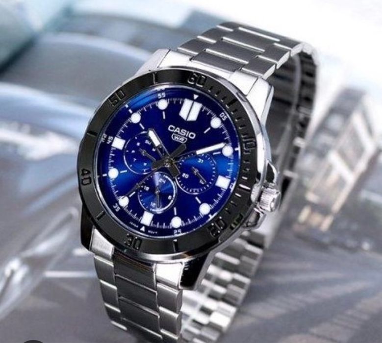 Чоловічий годинник Casio MTP-VD300D-2EUDF ОРИГІНАЛ