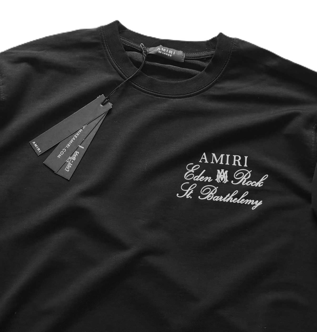 Amiri eden rock x tee czarna bluza