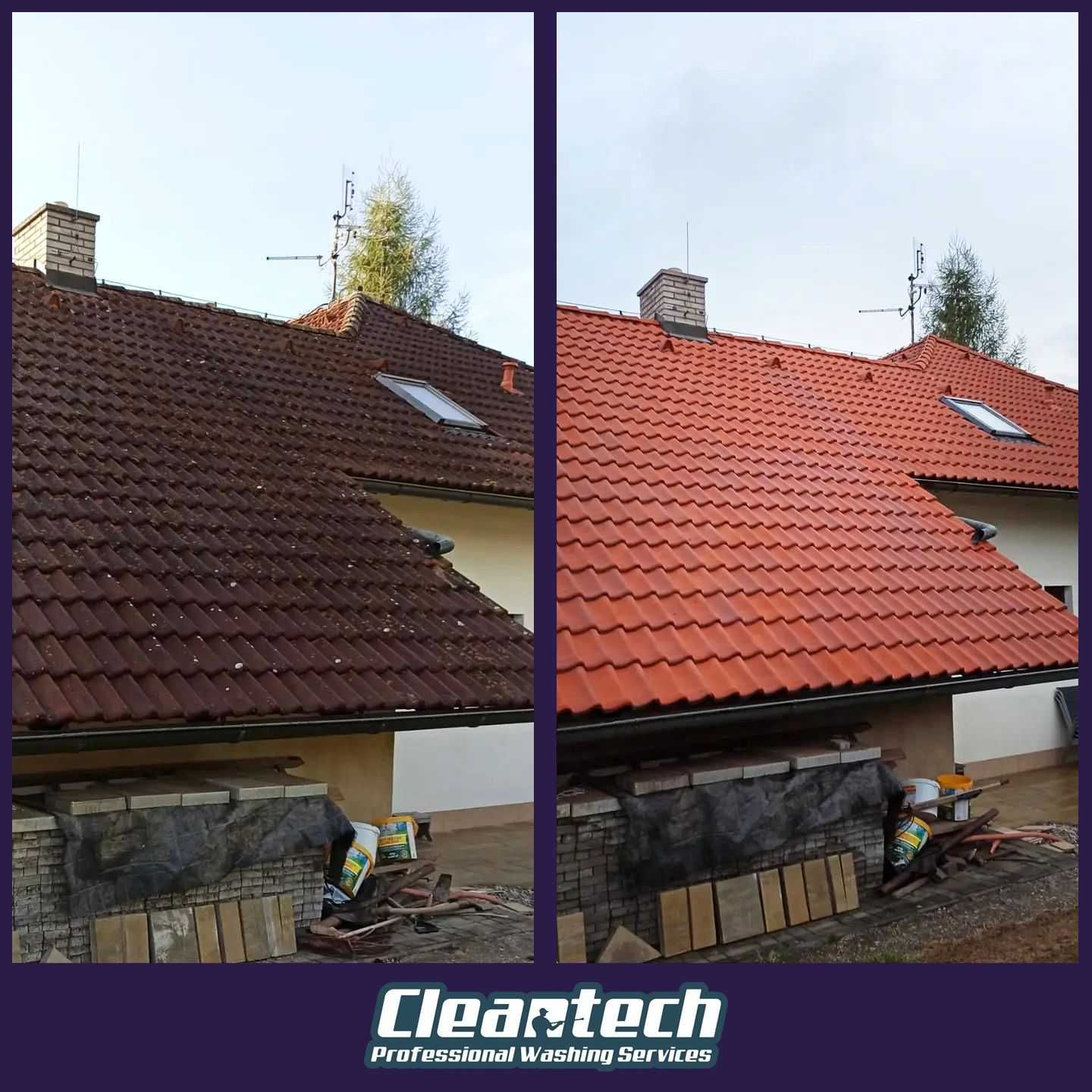 Mycie Dachu. Mycie dachòw - Słupsk | Ustka | Lębork | Bytów | Sławno
