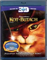 Film Blu-Ray KOT W BUTACH 3D+BLU-RAY płyta Blu-ray 3D