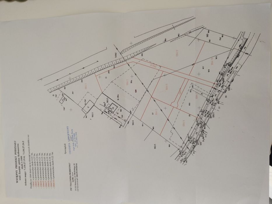 Spredam działki pod budowę 1064nr działki