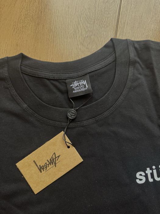 Stussy Black Popsicle Tee - M