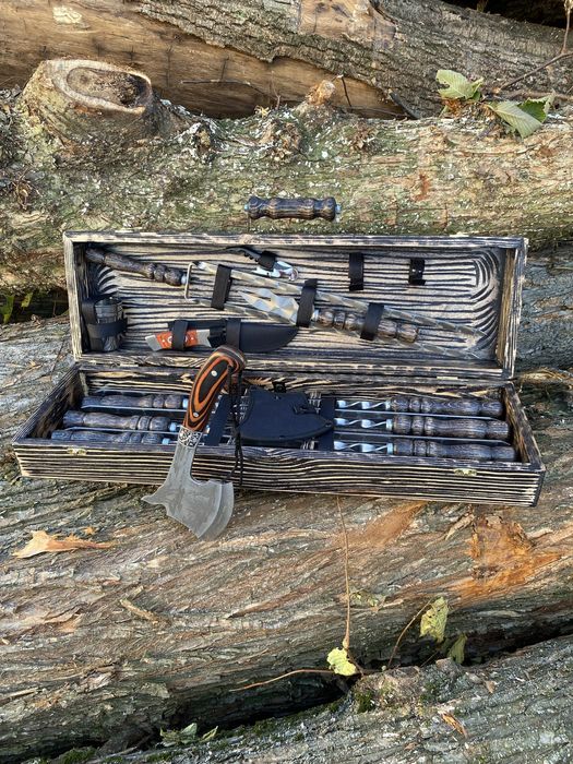 Преміум набори шампурів Прдарунок для чолвіка На  День Народження