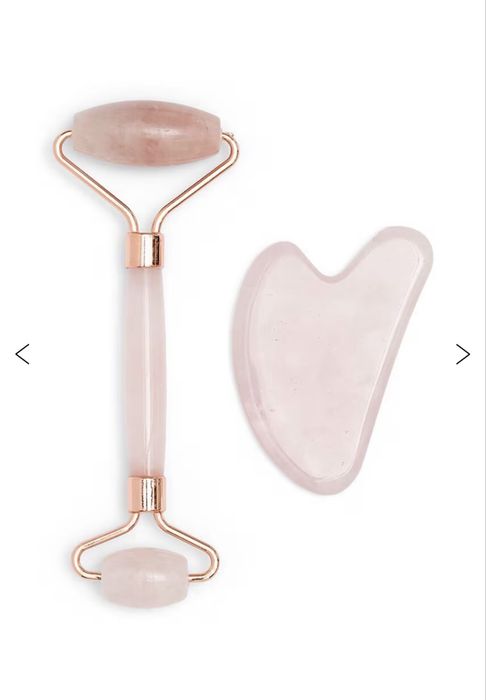 Роллер і скребок гуаша для масажу обличчя Kiehl’s