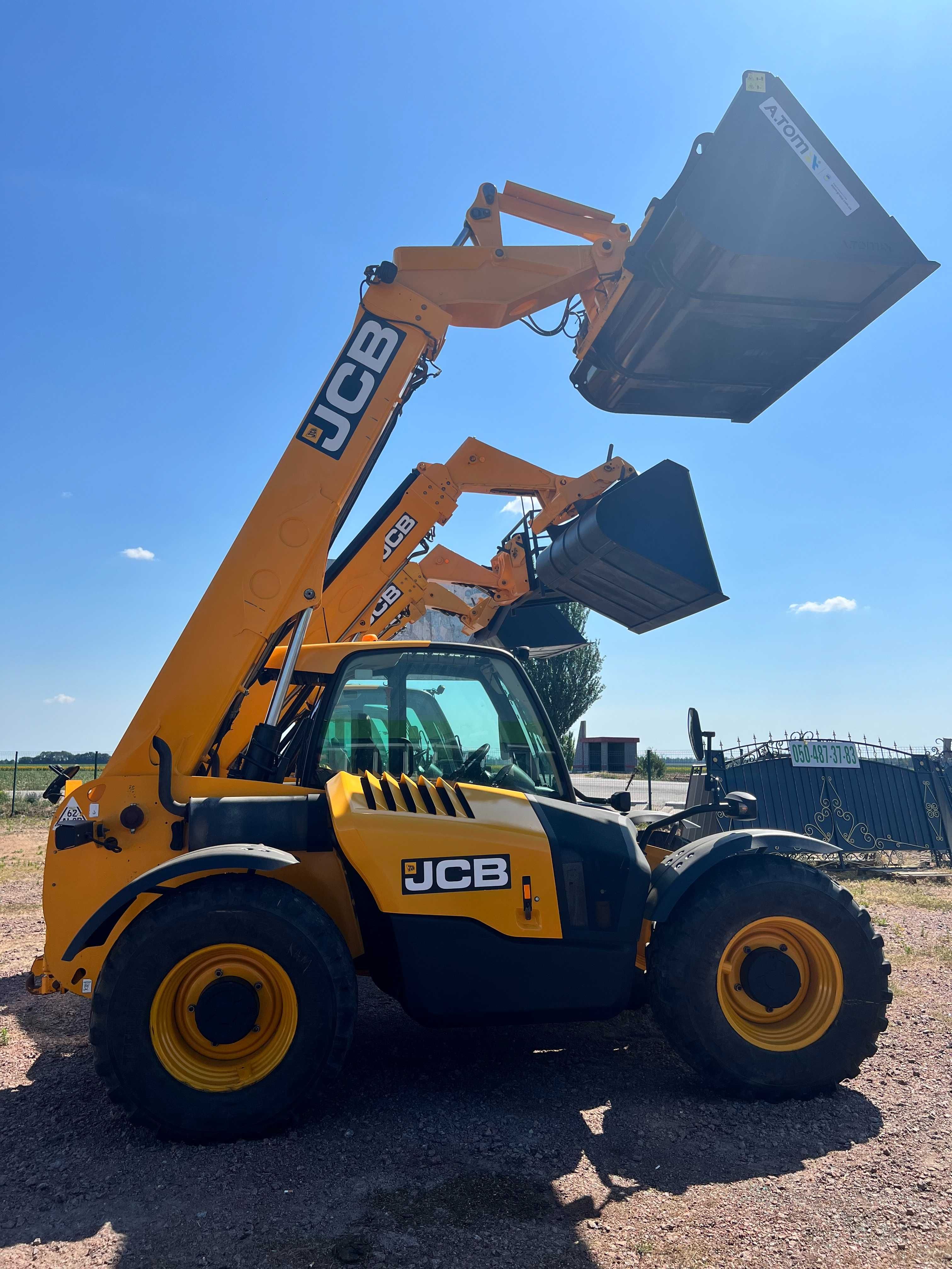 Телескопічний навантажувач JCB 541-70 Agri super 2015р. Двигун 108 квт