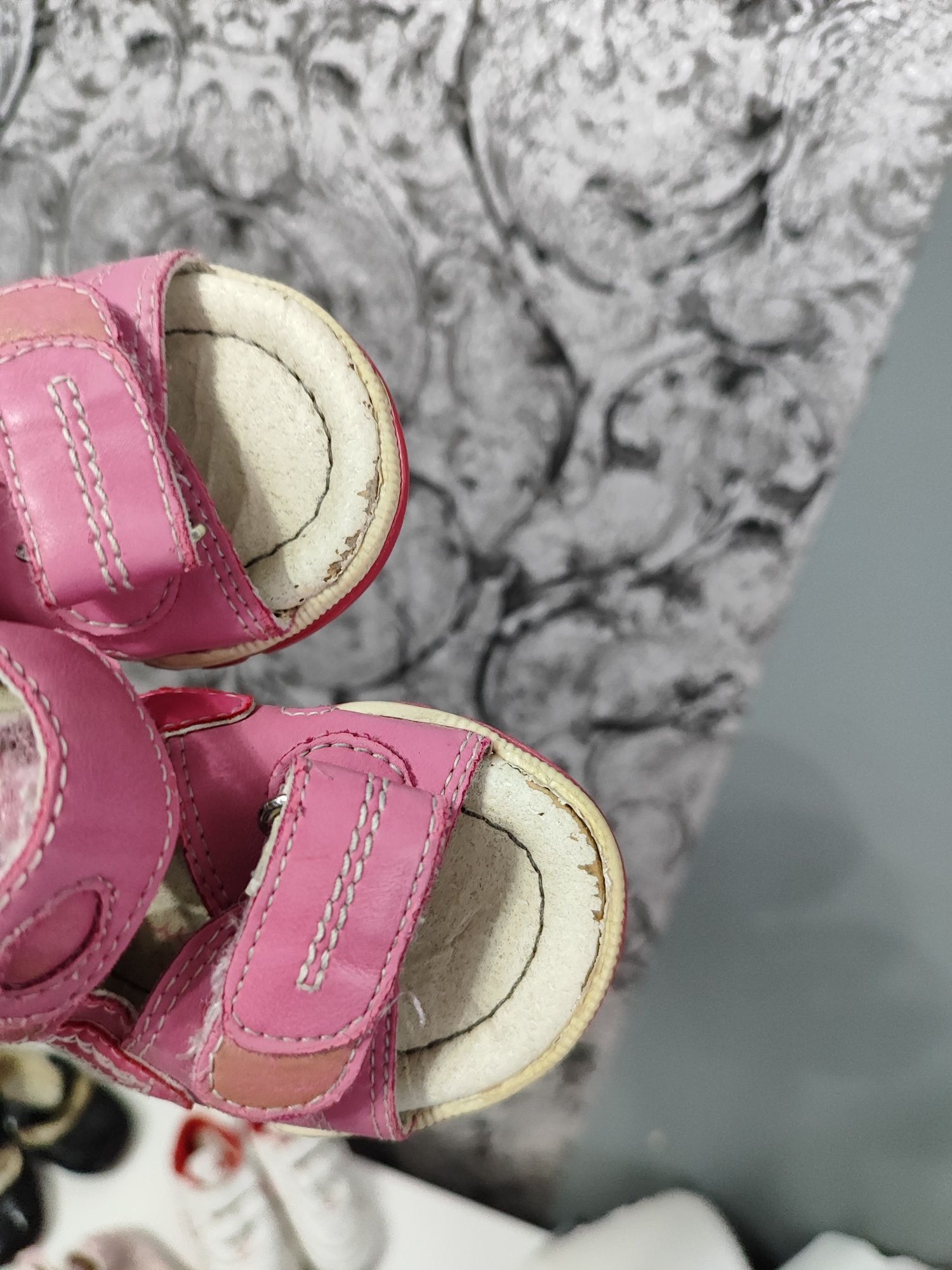 Buty buciki zestaw paka bitów dla dziewczynki niechodki sandałki baler