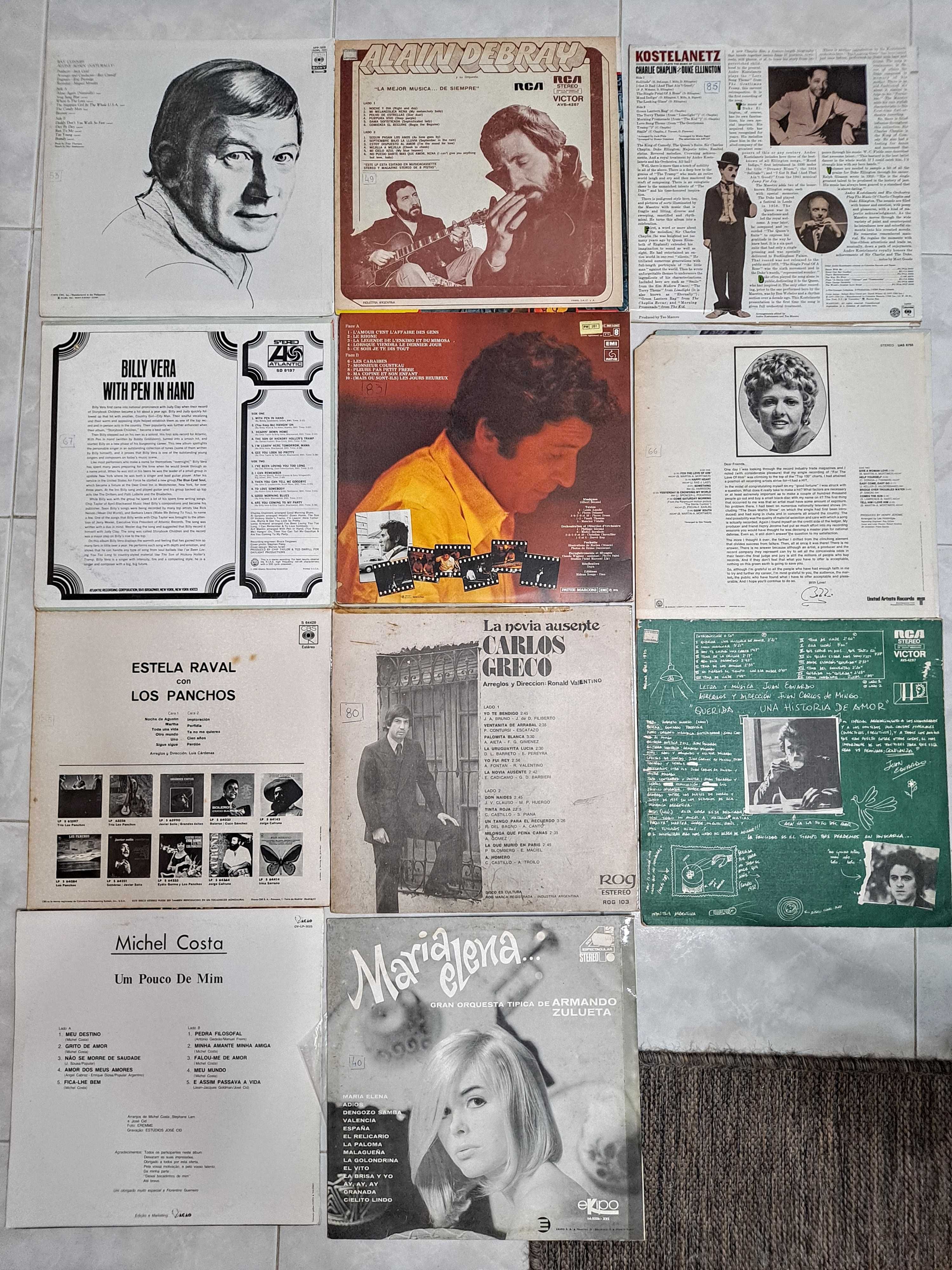 Vários Discos LP Vinil Estrangeiros - Cada 3€