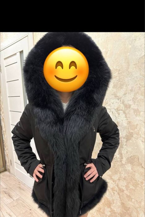 Зимняя парка с натуральным мехом