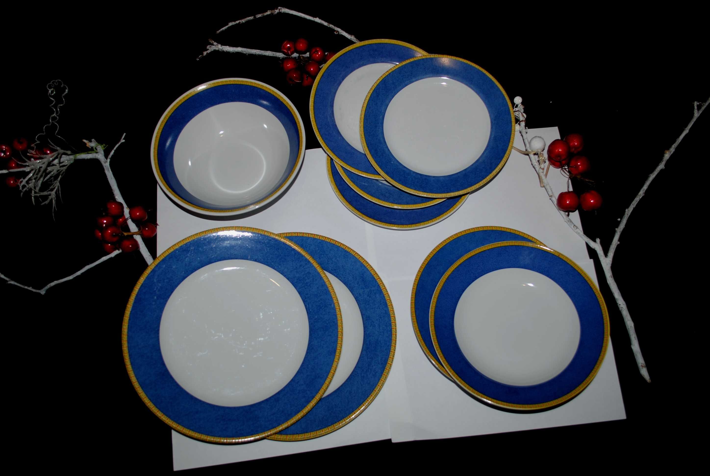 Набор тарелок фарфоровая тарелка 9 шт  эксклюзив Англия винтаж