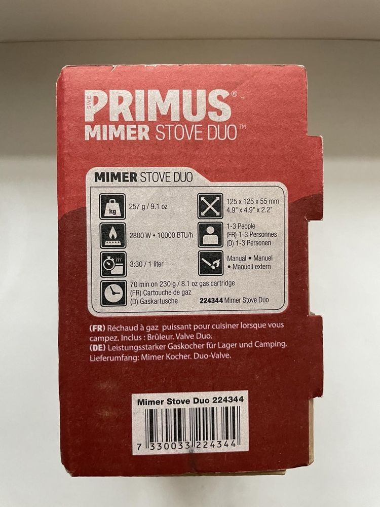 Горелка Primus Mimer Duo Stove 224344