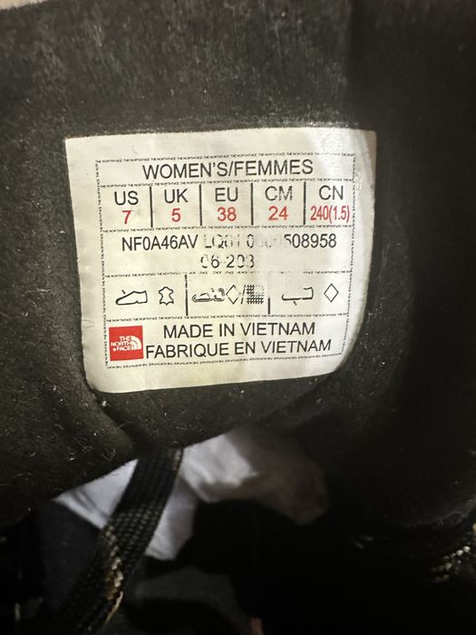 Черевики The North Face 38 р.