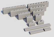 Beton blok lego, podmurówka, zasieki, murki oporowe , ścianki działowe