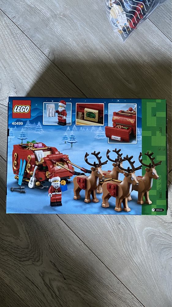 Lego 40499 sanie swietego mikolaja idealne na prezent