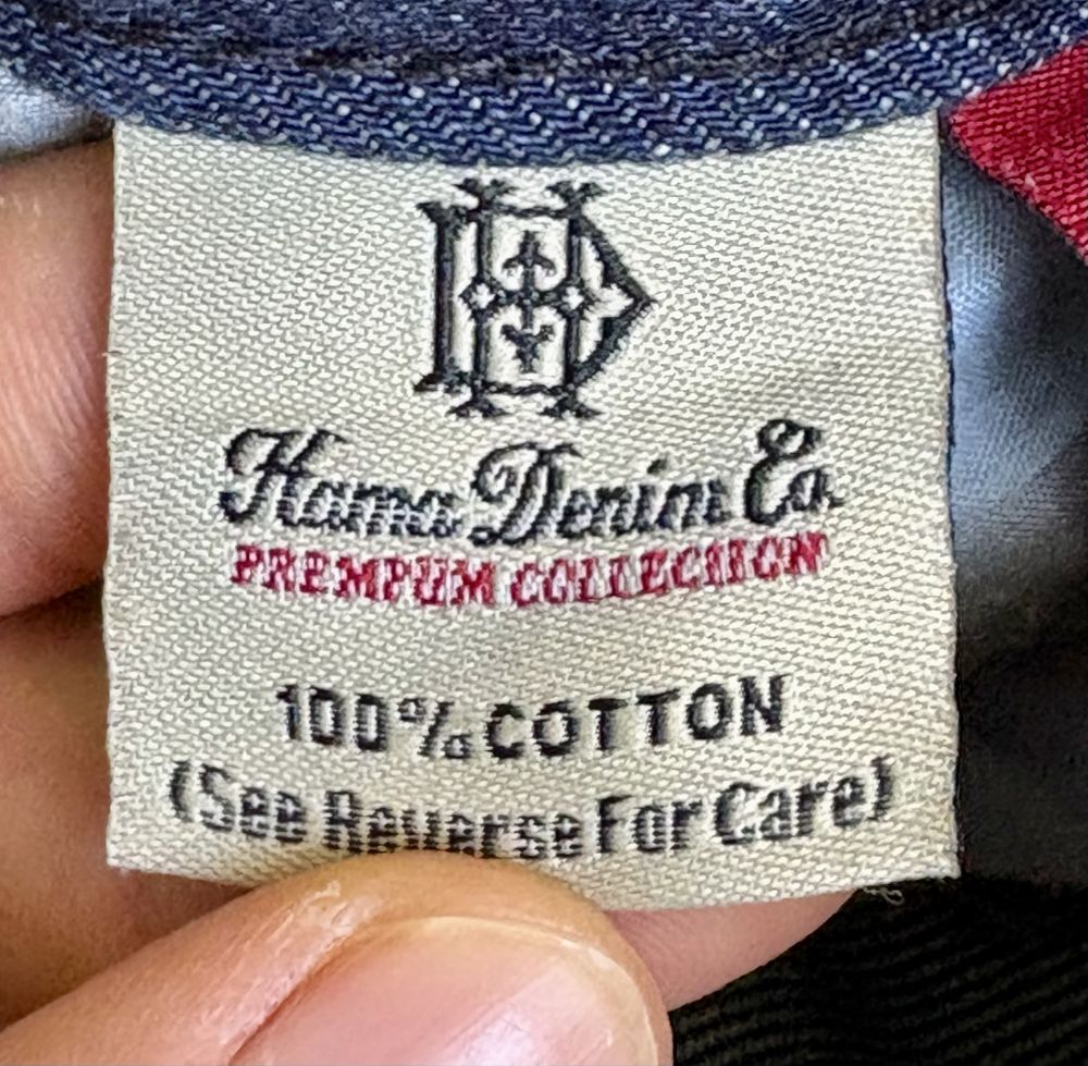Spodnie jeansowe Hama Denim Co Streight Fit W34L34