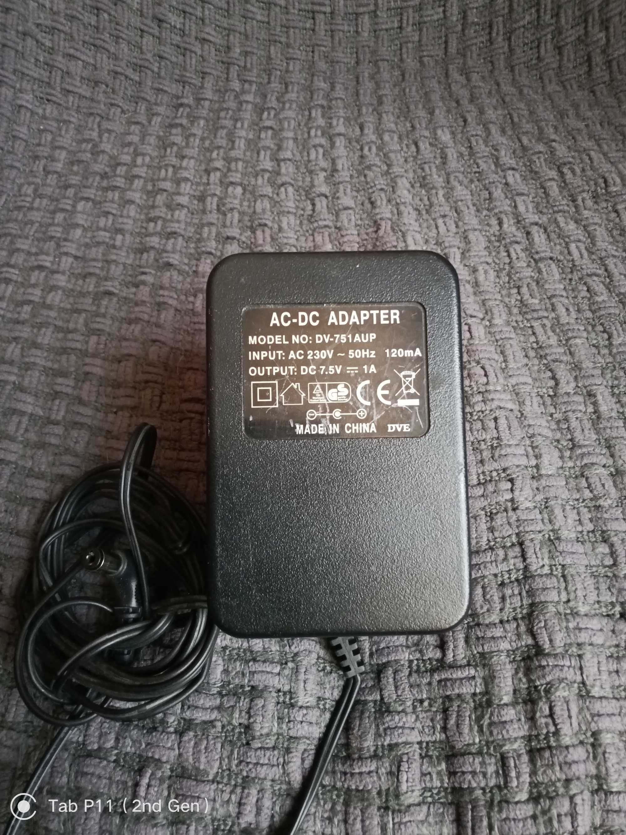Блок питания 7.5V 1.0A