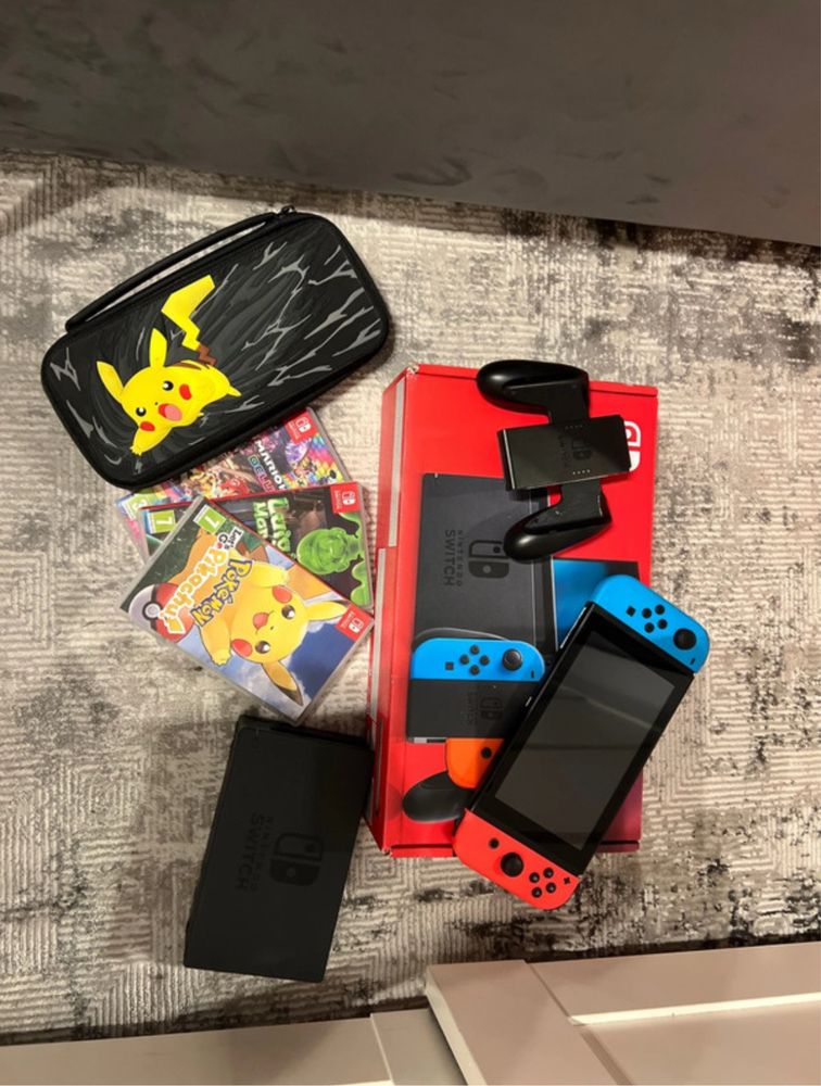 Konsola Nintendo Switch Neon Red / Blue Joycom