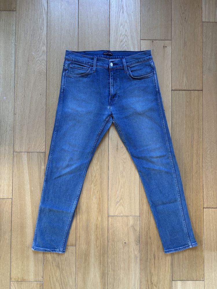 Levi’s 512 Line 8 niebieskie jeansy 32/30