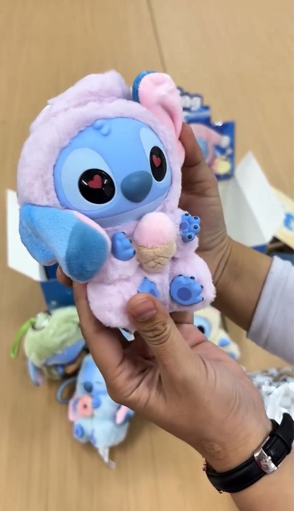 Новинка Labubu “Stitch “Eat Before Sleep”