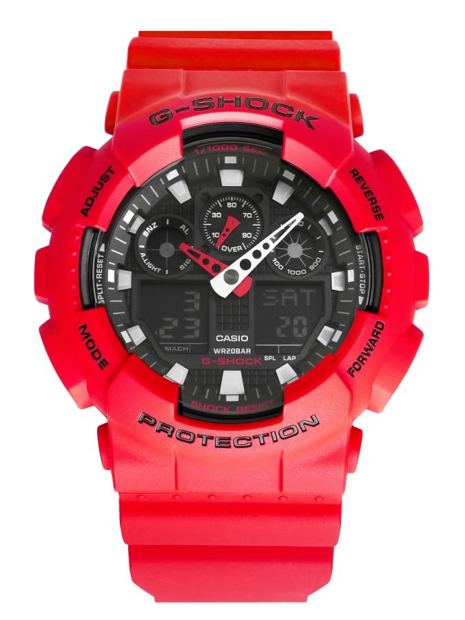 zegarek męski casio g-shock ga-100b-4aer + box