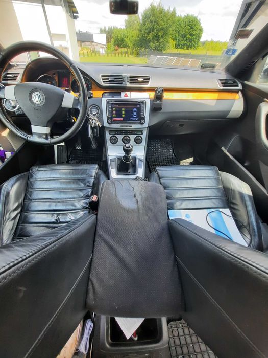 passat b6 jedyny właściciel od nowości 1.9tdi sedan skóra grzane fotel