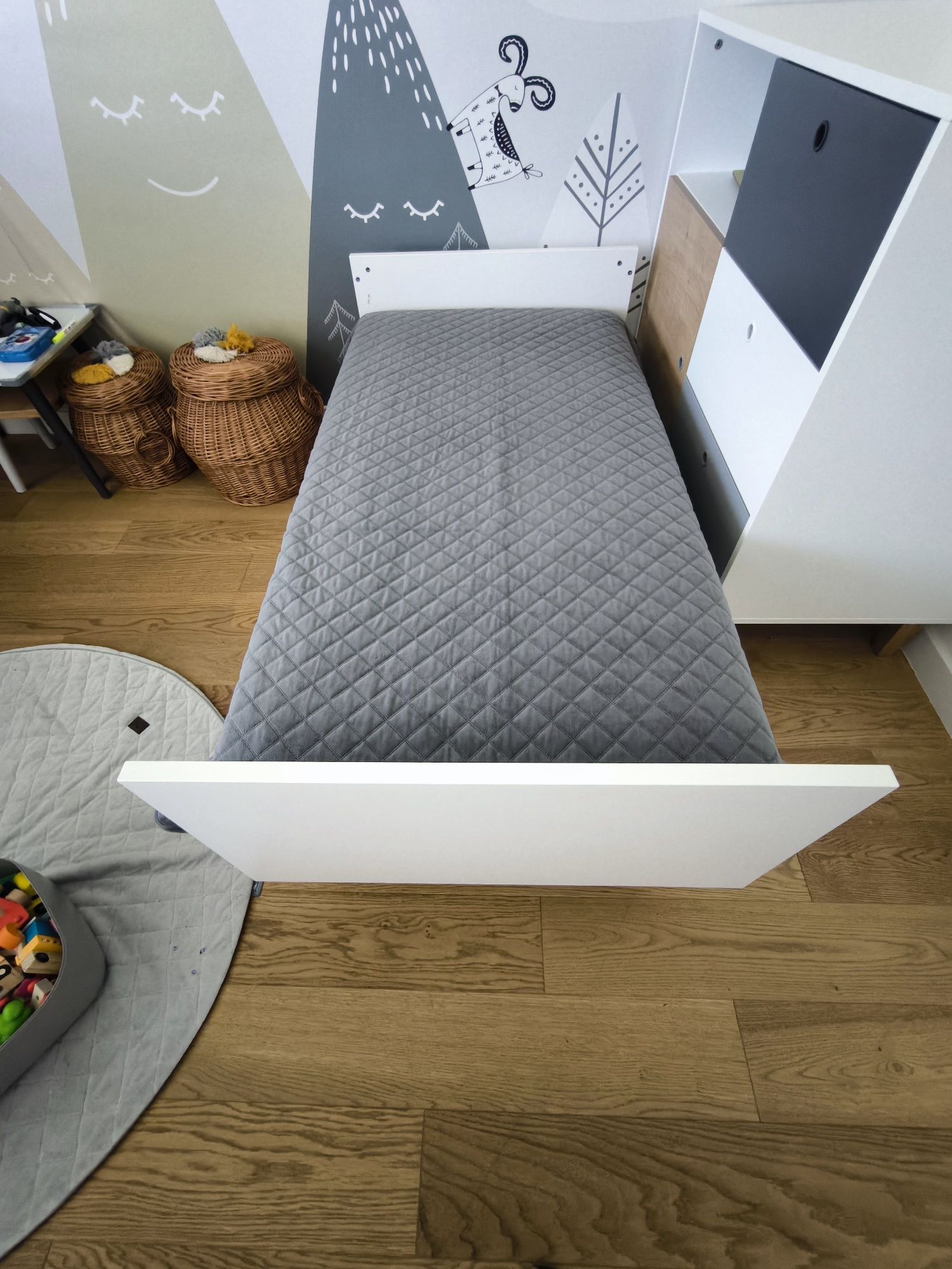 VOX Concept łóżeczko + welurowa narzuta Home & You