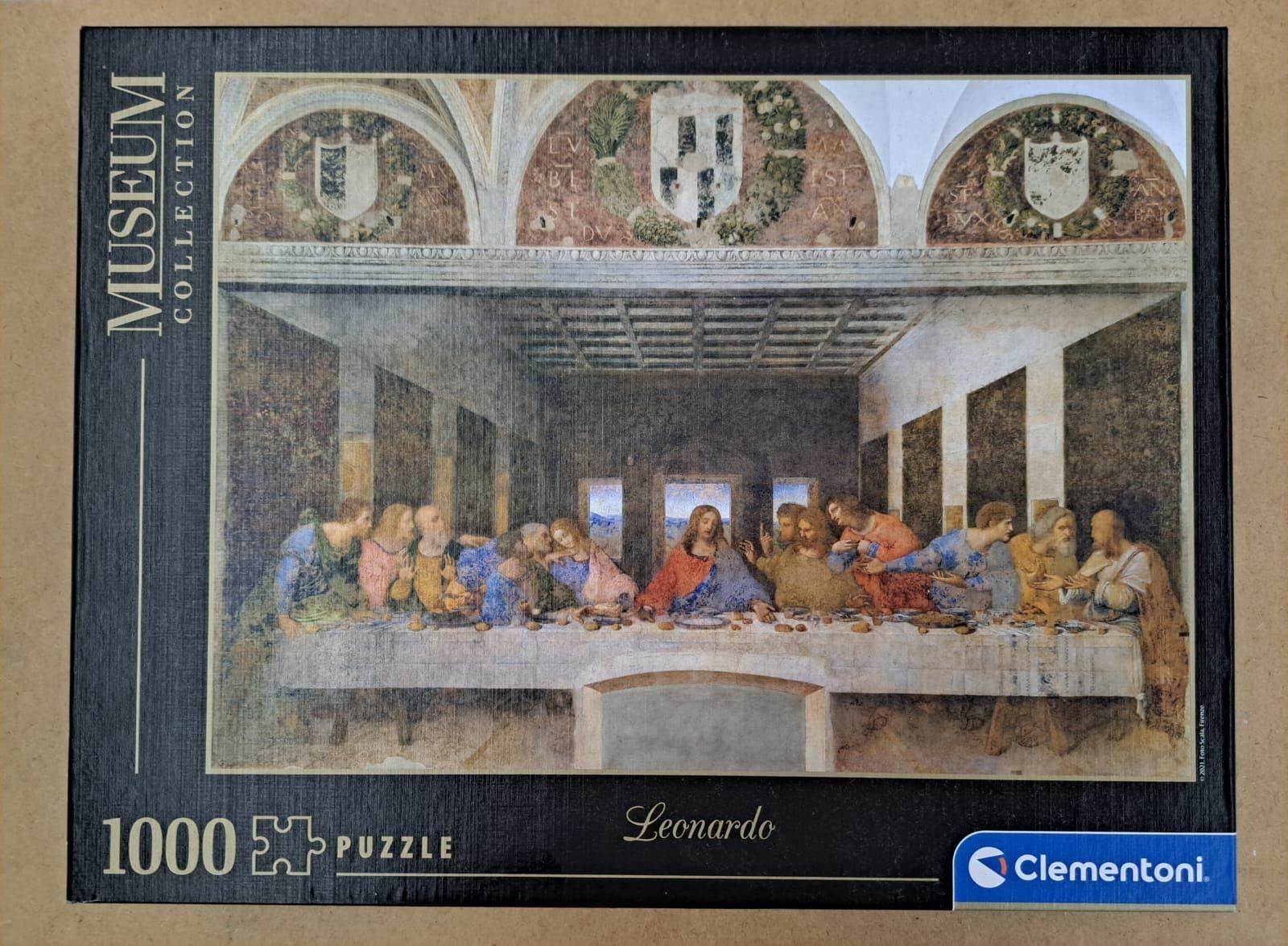 Puzzle de 1000 peças completo MUSEUM COLLECTION