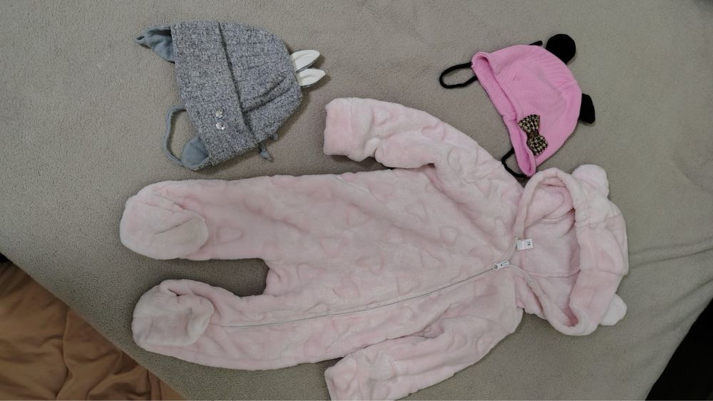 Теплий чоловічок на дівчинку 74 р