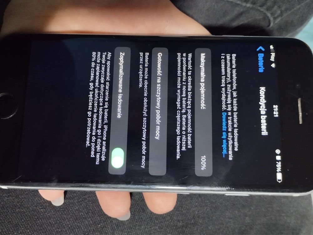 iPhone 6s w dobrym stanie używany