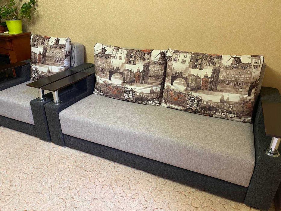 Розкладний диван з розкладним кріслом