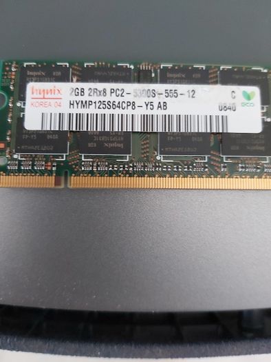 Memórias para portátil 2Gb , 1Gb e 512Mb