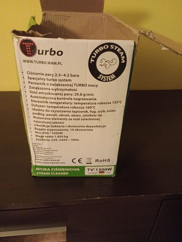Myjka ciśnieniowa mop parowy