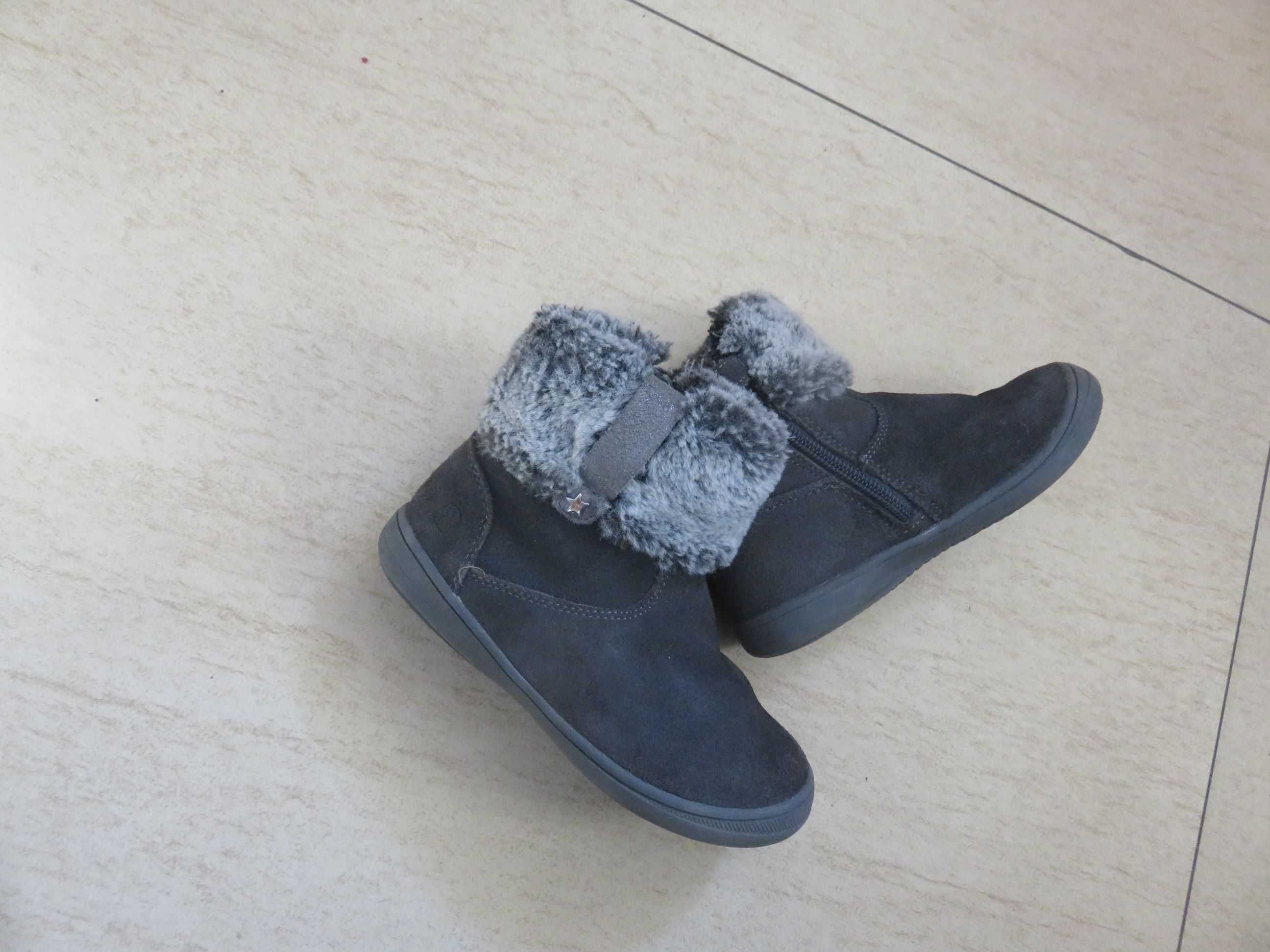 kozaki, botki, buty zimowe, śniegowce, r. 28, wkładka 17,5cm OKAIDI